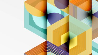 Altıgenler, elmas desenleri. Geometrik tekrarlayan altıgen arkaplan