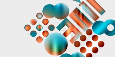 Çemberler ve üçgenler modern sanat. Duvar Kağıdı, Sancak, Arkaplan, Kart, Kitap İllüstrasyonu, İniş Sayfası