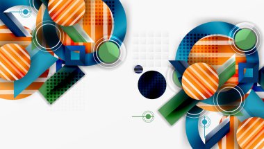 Dinamik karmaşık geometrik soyut arkaplan