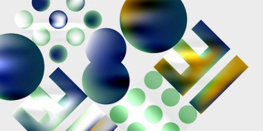 Çemberler ve üçgenler modern sanat. Duvar Kağıdı, Sancak, Arkaplan, Kart, Kitap İllüstrasyonu, İniş Sayfası