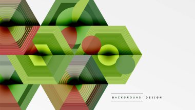 Altıgenler, elmas desenleri. Geometrik tekrarlayan altıgen arkaplan