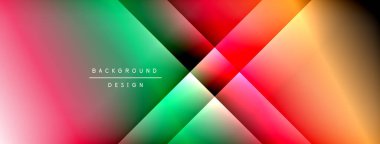 Değişken renk arkaplanlı dinamik gölge çizgileri