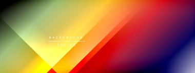 Gölge ve ışıktan oluşan çizgileri olan renkli bir eğim. Yaratıcı arkaplan