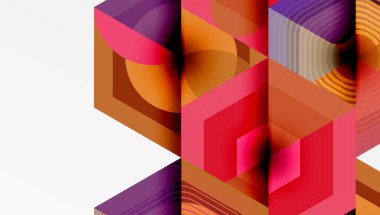 Altıgenler tasarımı geometrik soyut arkaplan