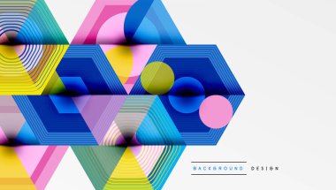 Altıgenler, elmas desenleri. Geometrik tekrarlayan altıgen arkaplan