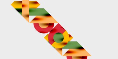 Hareketli soyut arka plan daireleri pürüzsüz gradyanlarla dinamik ve modern bir tasarım yaratıyor. Yaratıcı, teknolojik veya çağdaş temalı projeler için ideal