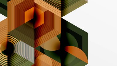 Altıgenler, elmas desenleri. Geometrik tekrarlayan altıgen arkaplan