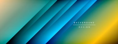 Değişken renk arkaplanlı dinamik gölge çizgileri