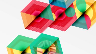 Altıgenler, elmas desenleri. Geometrik tekrarlayan altıgen arkaplan