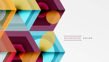 Altıgenler, elmas desenleri. Geometrik tekrarlayan altıgen arkaplan