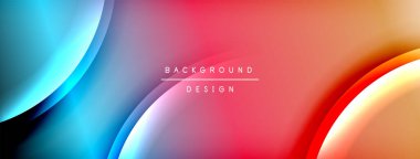 Gradient and shadow wave line geometric background. Vector Illustration For Wallpaper, Banner, Background, Card, Book Illustration, landing page clipart