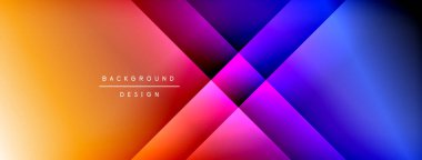 Gölge ve ışıktan oluşan çizgileri olan renkli bir eğim. Yaratıcı arkaplan