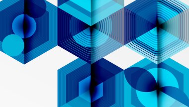 Altıgenler, elmas desenleri. Geometrik tekrarlayan altıgen arkaplan