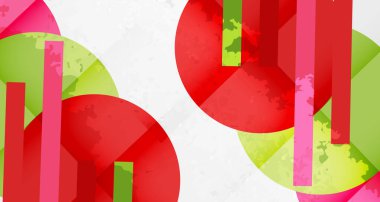 Çemberler, kareler ve çizgilerle geometrik arkaplandaki tahıllı leke dokusu. Duvar Kağıdı, Sancak, Arkaplan, Kart, Kitap İllüstrasyonu, İniş Sayfası