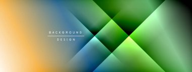 Değişken renk arkaplanlı dinamik gölge çizgileri