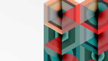 Altıgenler, elmas desenleri. Geometrik tekrarlayan altıgen arkaplan