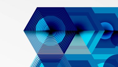 Altıgenler, elmas desenleri. Geometrik tekrarlayan altıgen arkaplan