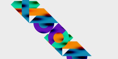 Hareketli soyut arka plan daireleri pürüzsüz gradyanlarla dinamik ve modern bir tasarım yaratıyor. Yaratıcı, teknolojik veya çağdaş temalı projeler için ideal