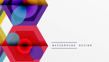 Altıgenler, elmas desenleri. Geometrik tekrarlayan altıgen arkaplan