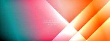 Gölge ve ışıktan oluşan çizgileri olan renkli bir eğim. Yaratıcı arkaplan