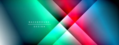 Işık gölge çizgileri dinamik eğimli arkaplan