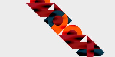 Hareketli soyut arka plan daireleri pürüzsüz gradyanlarla dinamik ve modern bir tasarım yaratıyor. Yaratıcı, teknolojik veya çağdaş temalı projeler için ideal