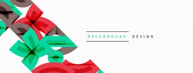 Dairesel ve yuvarlak elementlerin yer aldığı soyut geometrik arkaplan. Kalın kontrast, pürüzsüz gradyanlar, dinamik kompozisyon, fütüristik stil