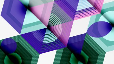 Altıgenler tasarımı geometrik soyut arkaplan