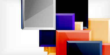 Cam oyuncak stili kare şekiller soyut tasarım. Duvar Kağıdı, Sancak, Arkaplan, Kart, Kitap İllüstrasyonu, İniş Sayfası