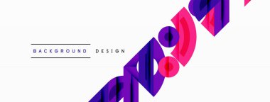 Dairesel ve yuvarlak elementlerin yer aldığı soyut geometrik arkaplan. Kalın kontrast, pürüzsüz gradyanlar, dinamik kompozisyon, fütüristik stil