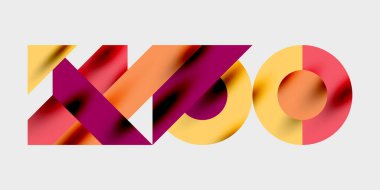 Dinamik geometrik bir kompozisyonda daireler, çizgiler ve üçgenler içeren modern soyut bir arkaplan. Tarz, teknoloji veya yaratıcı temalı tasarımlar için mükemmel.