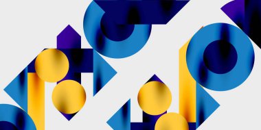 Hareketli soyut arka plan daireleri pürüzsüz gradyanlarla dinamik ve modern bir tasarım yaratıyor. Yaratıcı, teknolojik veya çağdaş temalı projeler için ideal