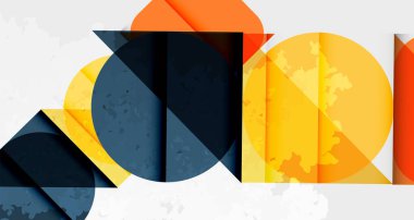 Kareler, daireler, üçgenler ve kumlu, gürültülü doku. Duvar Kağıdı, Sancak, Arkaplan, Kart, Kitap İllüstrasyonu, İniş Sayfası