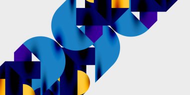 Hareketli soyut arka plan daireleri pürüzsüz gradyanlarla dinamik ve modern bir tasarım yaratıyor. Yaratıcı, teknolojik veya çağdaş temalı projeler için ideal