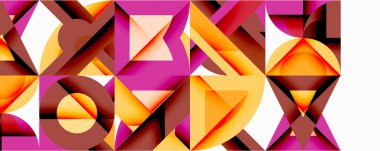 Çemberler soyut arkaplan çizgilerini kareler