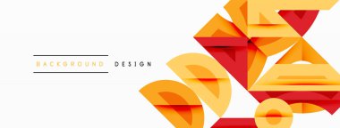 Dairesel ve yuvarlak elementlerin yer aldığı soyut geometrik arkaplan. Kalın kontrast, pürüzsüz gradyanlar, dinamik kompozisyon, fütüristik stil