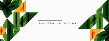 Dairesel ve yuvarlak elementlerin yer aldığı soyut geometrik arkaplan. Kalın kontrast, pürüzsüz gradyanlar, dinamik kompozisyon, fütüristik stil