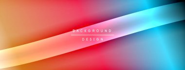 Gradient and shadow wave line geometric background. Vector Illustration For Wallpaper, Banner, Background, Card, Book Illustration, landing page clipart