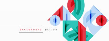 Soyut geometrik arkaplan şekilleri modern ve simetrik bir model oluşturur. Kalın kontrast, pürüzsüz gradyanlar, dinamik kompozisyon, fütüristik stil