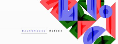 Dairesel ve yuvarlak elementlerin yer aldığı soyut geometrik arkaplan. Kalın kontrast, pürüzsüz gradyanlar, dinamik kompozisyon, fütüristik stil