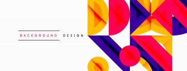 Soyut geometrik arkaplan şekilleri modern ve simetrik bir model oluşturur. Kalın kontrast, pürüzsüz gradyanlar, dinamik kompozisyon, fütüristik stil