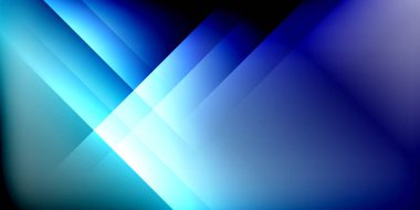 Dinamik gölge çizgileri geometrik şekiller