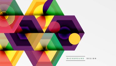 Altıgenler, elmas desenleri. Geometrik tekrarlayan altıgen arkaplan