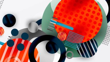 Soyut arkaplan - pürüzsüz eğimleri ve şeffaflığı olan katmanlı geometrik şekiller