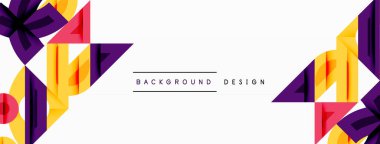 Dairesel ve yuvarlak elementlerin yer aldığı soyut geometrik arkaplan. Kalın kontrast, pürüzsüz gradyanlar, dinamik kompozisyon, fütüristik stil