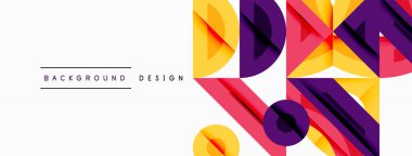 Soyut geometrik arkaplan şekilleri modern ve simetrik bir model oluşturur. Kalın kontrast, pürüzsüz gradyanlar, dinamik kompozisyon, fütüristik stil