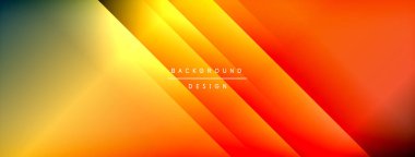 Değişken renk arkaplanlı dinamik gölge çizgileri