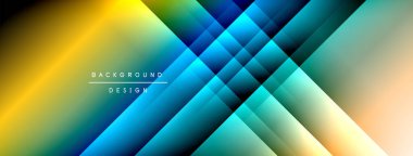 Değişken renk arkaplanlı dinamik gölge çizgileri