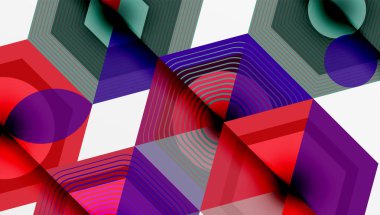 Altıgenler tasarımı geometrik soyut arkaplan