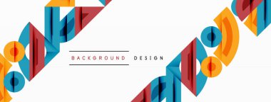 Soyut geometrik arkaplan şekilleri modern ve simetrik bir model oluşturur. Kalın kontrast, pürüzsüz gradyanlar, dinamik kompozisyon, fütüristik stil